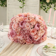 20" Pre-Arranged Artificial Rose Wedding Centerpiece