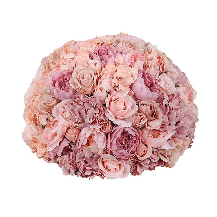 20" Pre-Arranged Artificial Rose Wedding Centerpiece ARTI_BALL_RS02_20_046