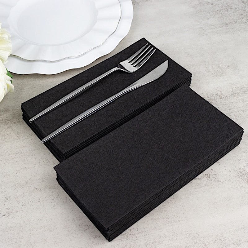 20 Rectangular 17" x 12" Airlaid Paper Disposable Dinner Napkins