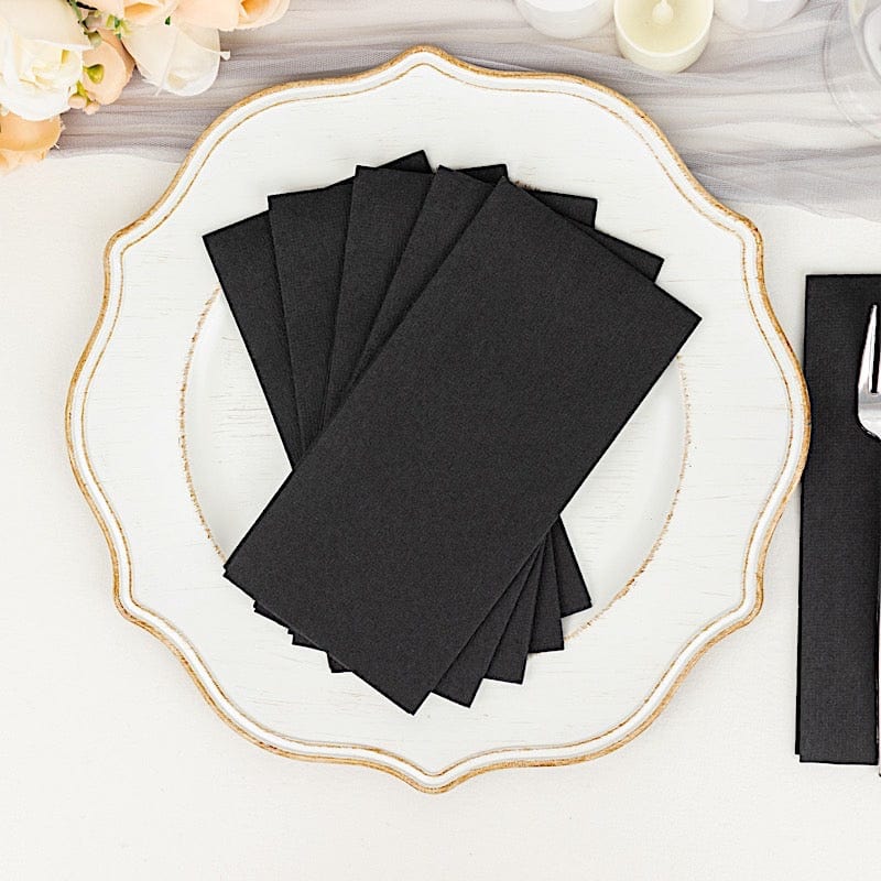 20 Rectangular 17" x 12" Airlaid Paper Disposable Dinner Napkins