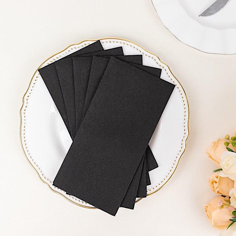20 Rectangular 17" x 12" Airlaid Paper Disposable Dinner Napkins
