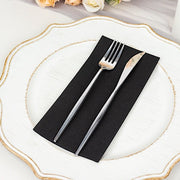 20 Rectangular 17" x 12" Airlaid Paper Disposable Dinner Napkins