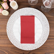 20 Rectangular 17" x 12" Airlaid Paper Disposable Dinner Napkins