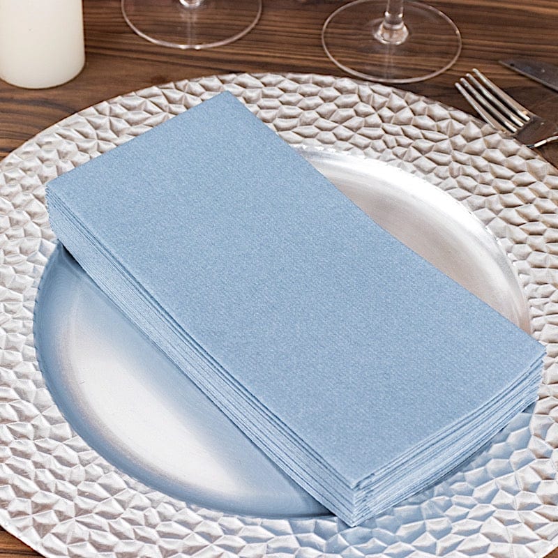 20 Rectangular 17" x 12" Airlaid Paper Disposable Dinner Napkins