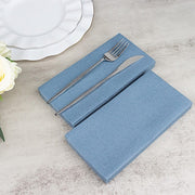 20 Rectangular 17" x 12" Airlaid Paper Disposable Dinner Napkins