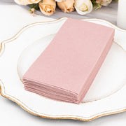 20 Rectangular 17" x 12" Airlaid Paper Disposable Dinner Napkins