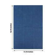 20 Rectangular 17" x 12" Airlaid Paper Disposable Dinner Napkins