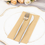 20 Rectangular 17" x 12" Airlaid Paper Disposable Dinner Napkins