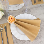 20 Rectangular 17" x 12" Airlaid Paper Disposable Dinner Napkins