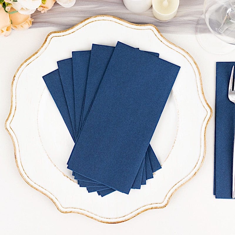20 Rectangular 17" x 12" Airlaid Paper Disposable Dinner Napkins