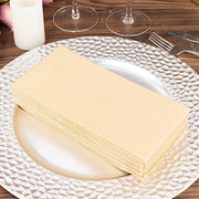 20 Rectangular 17" x 12" Airlaid Paper Disposable Dinner Napkins