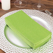 20 Rectangular 17" x 12" Airlaid Paper Disposable Dinner Napkins
