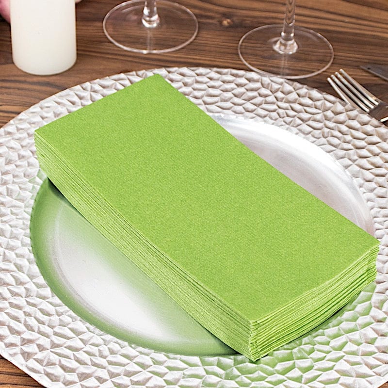20 Rectangular 17" x 12" Airlaid Paper Disposable Dinner Napkins