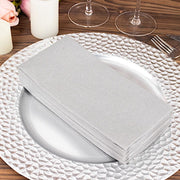 20 Rectangular 17" x 12" Airlaid Paper Disposable Dinner Napkins