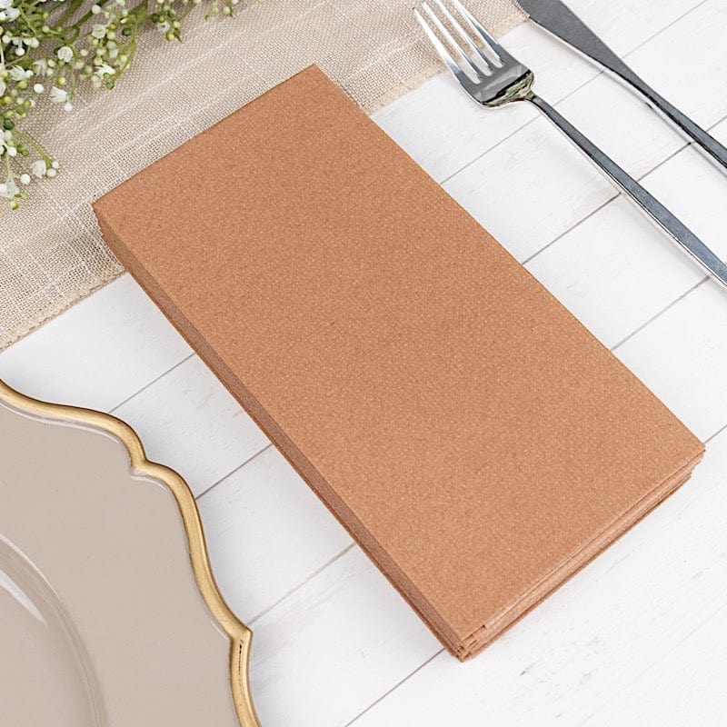 20 Rectangular 17" x 12" Airlaid Paper Disposable Dinner Napkins