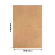 20 Rectangular 17" x 12" Airlaid Paper Disposable Dinner Napkins