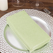 20 Rectangular 17" x 12" Airlaid Paper Disposable Dinner Napkins