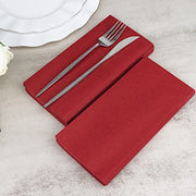 20 Rectangular 17" x 12" Airlaid Paper Disposable Dinner Napkins