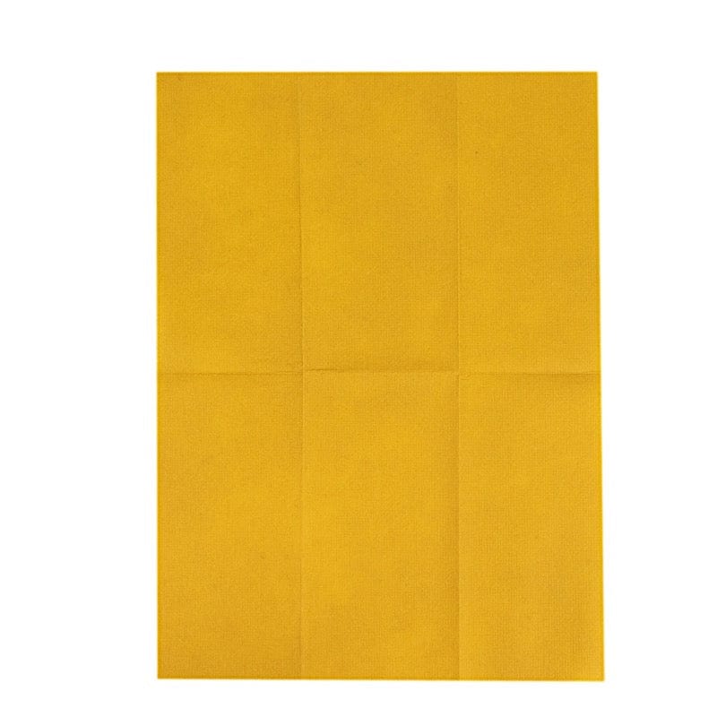 20 Rectangular 17" x 12" Airlaid Paper Disposable Dinner Napkins NAP_DIN2_06_GOLD