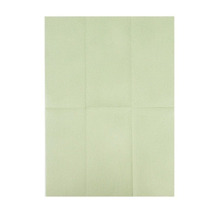 20 Rectangular 17" x 12" Airlaid Paper Disposable Dinner Napkins NAP_DIN2_06_SAGE