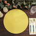 20 Round 13" Glitter Round Paper Table Placemats