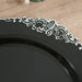 20 Round 13" Plastic Charger Plates with Embossed Baroque Rim CHRG_PLSTLW1310_CLGD_PK20