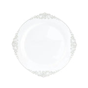 20 Round 13" Plastic Charger Plates with Embossed Baroque Rim CHRG_PLSTLW1310_CLGD_PK20