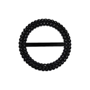 20 Round 2.5" Rhinestone Metal Buckle Chair Decorations