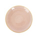 20 Round Salad Dinner Plastic Plates with Gold Rim DSP_PLR0018_BR_7_080GD_PK20