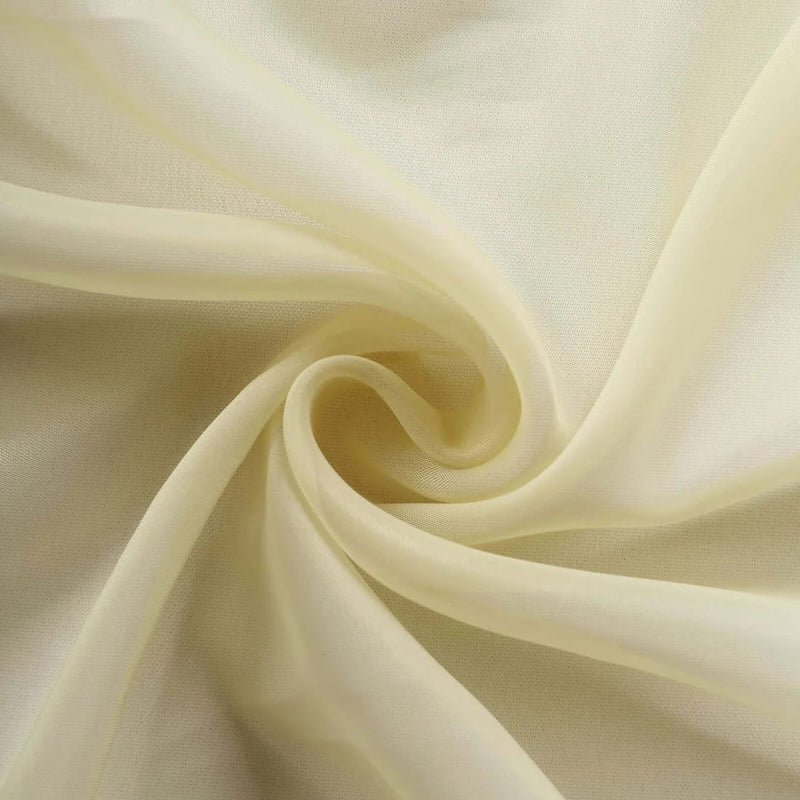 20 Sheer 6" x 108" Organza Chair Sashes