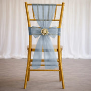 20 Sheer 6" x 108" Organza Chair Sashes