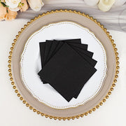 20 Square 10" x 10" Airlaid Paper Disposable Cocktail Napkins