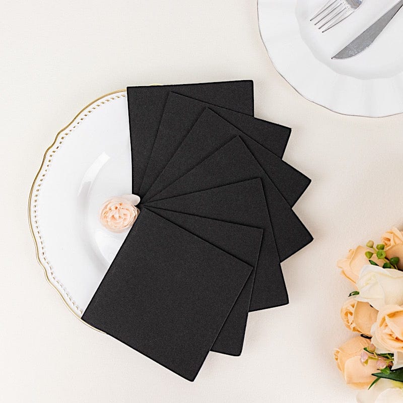 20 Square 10" x 10" Airlaid Paper Disposable Cocktail Napkins