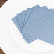 20 Square 10" x 10" Airlaid Paper Disposable Cocktail Napkins