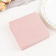 20 Square 10" x 10" Airlaid Paper Disposable Cocktail Napkins