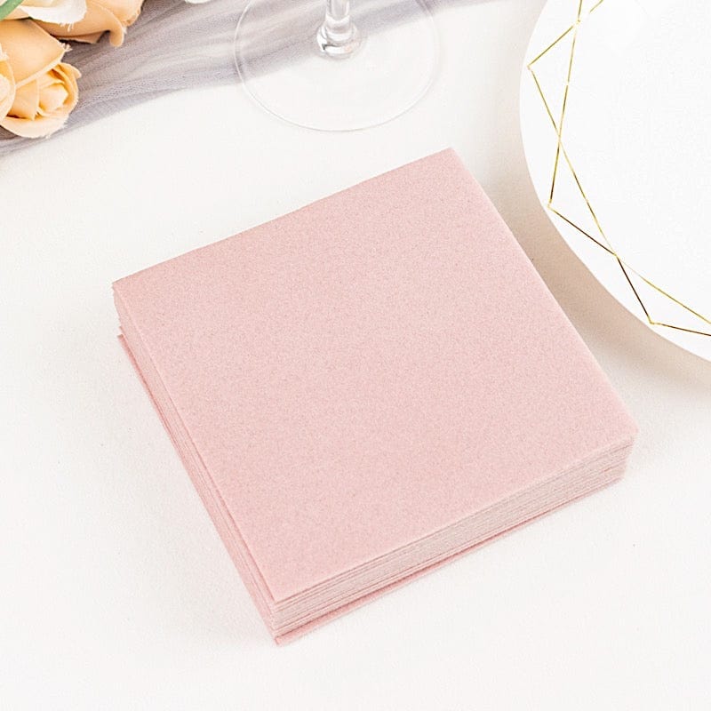 20 Square 10" x 10" Airlaid Paper Disposable Cocktail Napkins