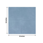 20 Square 10" x 10" Airlaid Paper Disposable Cocktail Napkins