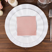 20 Square 10" x 10" Airlaid Paper Disposable Cocktail Napkins