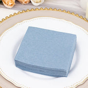 20 Square 10" x 10" Airlaid Paper Disposable Cocktail Napkins