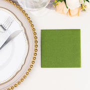 20 Square 10" x 10" Airlaid Paper Disposable Cocktail Napkins