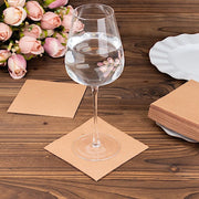 20 Square 10" x 10" Airlaid Paper Disposable Cocktail Napkins