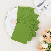 20 Square 10" x 10" Airlaid Paper Disposable Cocktail Napkins