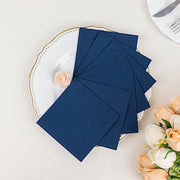20 Square 10" x 10" Airlaid Paper Disposable Cocktail Napkins