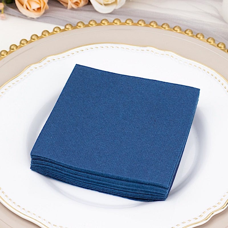 20 Square 10" x 10" Airlaid Paper Disposable Cocktail Napkins