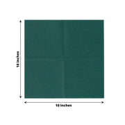 20 Square 10" x 10" Airlaid Paper Disposable Cocktail Napkins
