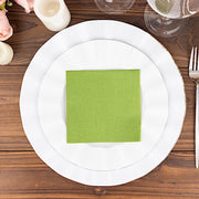 20 Square 10" x 10" Airlaid Paper Disposable Cocktail Napkins