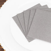 20 Square 10" x 10" Airlaid Paper Disposable Cocktail Napkins