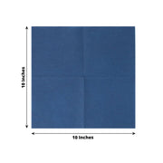 20 Square 10" x 10" Airlaid Paper Disposable Cocktail Napkins