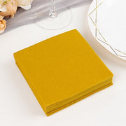20 Square 10" x 10" Airlaid Paper Disposable Cocktail Napkins