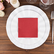 20 Square 10" x 10" Airlaid Paper Disposable Cocktail Napkins